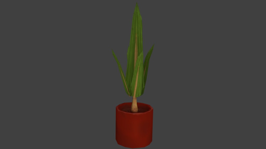 plant on vase preview image 1
